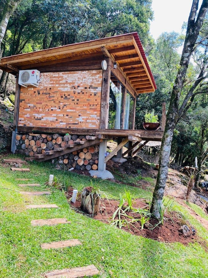 Refúgio de madeira